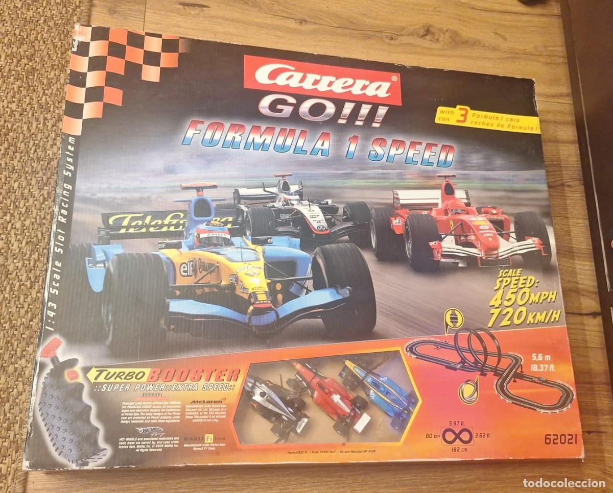Slot Cars: Circuito Carrera GO!!! Formula 1 Speed con 3 Coches