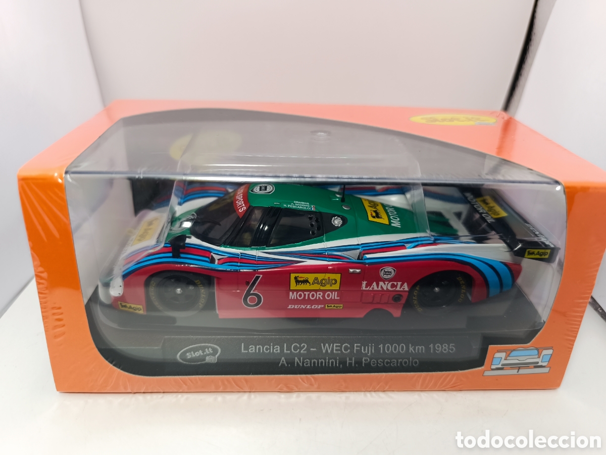 Slot Cars: SLOT.IT LANCIA LC2 N.6 WEC FUJI 1000 KM 1985 CA08E
