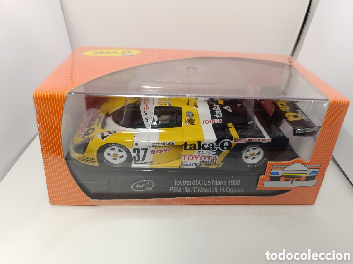 Slot Cars: SLOT.IT TOYOTA 88C N.37 LE MANS 1988 CA19B