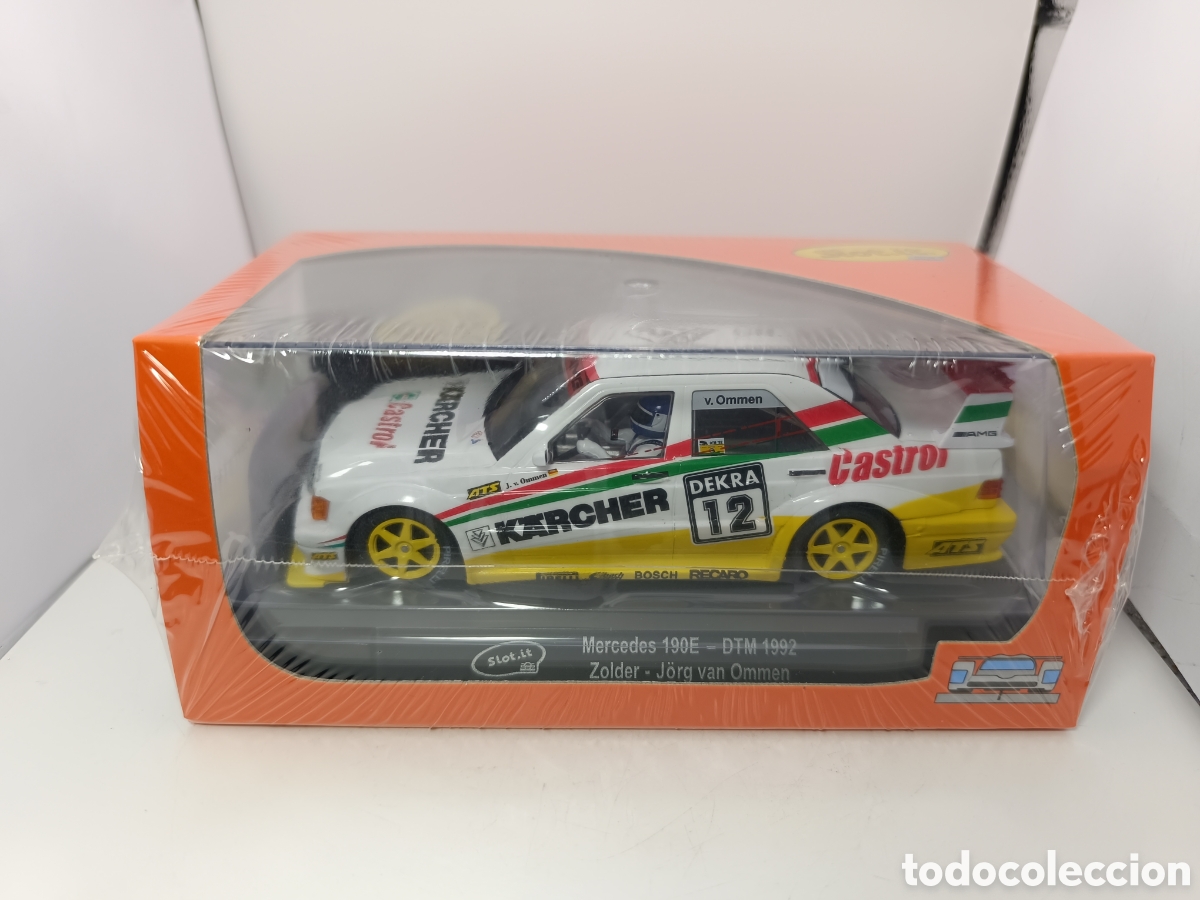 Slot Cars: SLOT.IT MERCEDES 190E N.12 ZOLDER 1992 CA44B