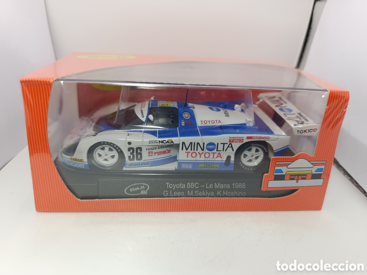 Slot Cars: SLOT.IT TOYOTA 88C N.36 LE MANS 1988 CA19D