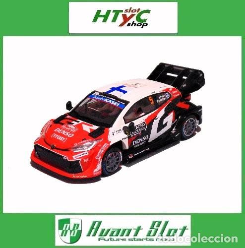Slot Cars: AVANT SLOT TOYOTA YARIS WRC1 #5 RALLYE MONTE CARLO 2026 PAJARI SALMINEN AV52686e