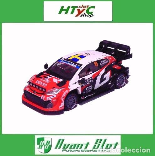 Slot Cars: AVANT SLOT TOYOTA YARIS WRC1 #99 WINNER RALLYE MONTE CARLO 2026 SOLBERG AV52686a