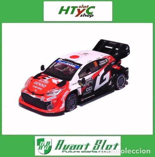 Slot Cars: AVANT SLOT TOYOTA YARIS WRC1 #18 RALLYE MONTE CARLO 2026 KATSUTA AV52686d
