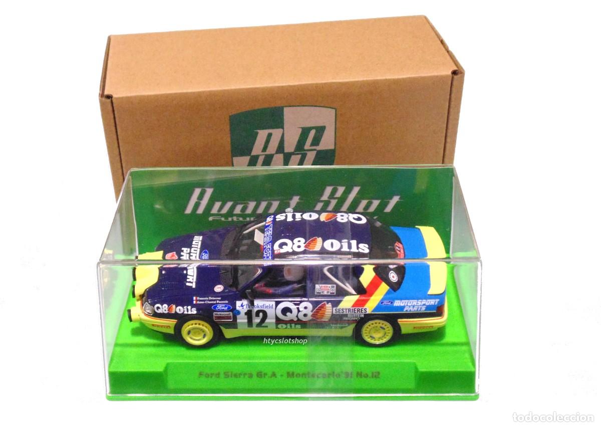 Slot Cars: AVANT SLOT FORD SIERRA RS COSWORTH #12 RALLYE MONTE CARLO 1991 DELECOUR / PAUWELS AV52508