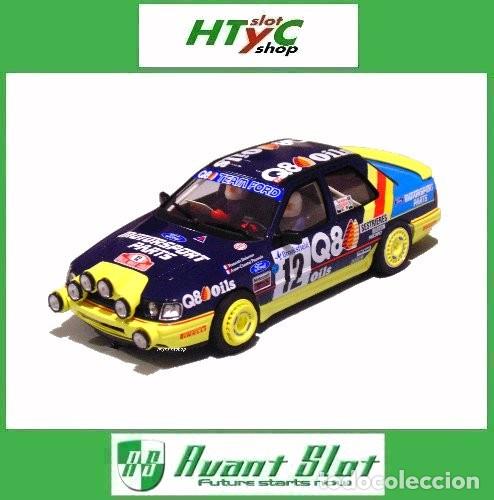 Slot Cars: AVANT SLOT FORD SIERRA RS COSWORTH #12 RALLYE MONTE CARLO 1991 DELECOUR / PAUWELS AV52508