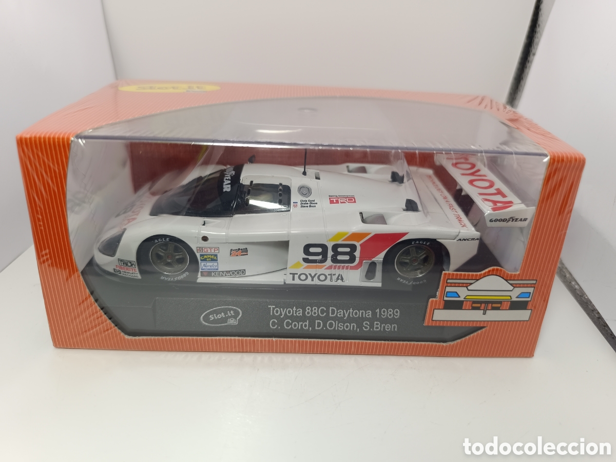 Slot Cars: SLOT.IT TOYOTA 88C N.98 DAYTONA 1989 CA19A
