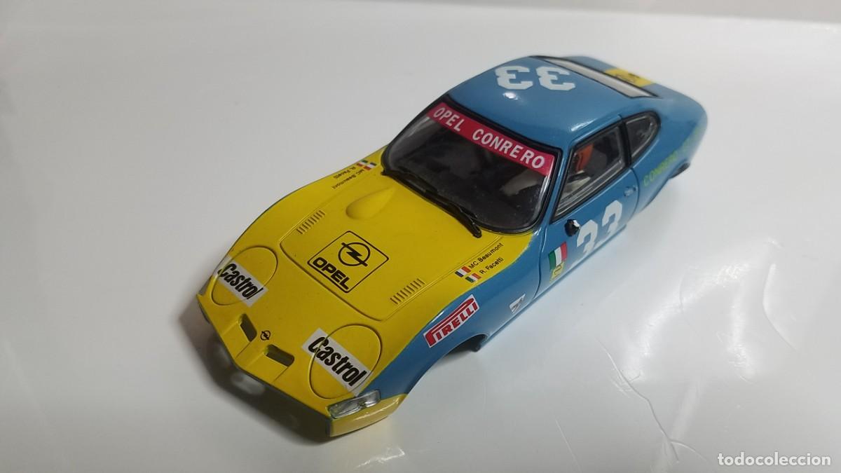Slot Cars: SLOT SCALEXTRIC POWER SLOT CARROCER&Iacute;A OPEL GT TARGA FLORIO