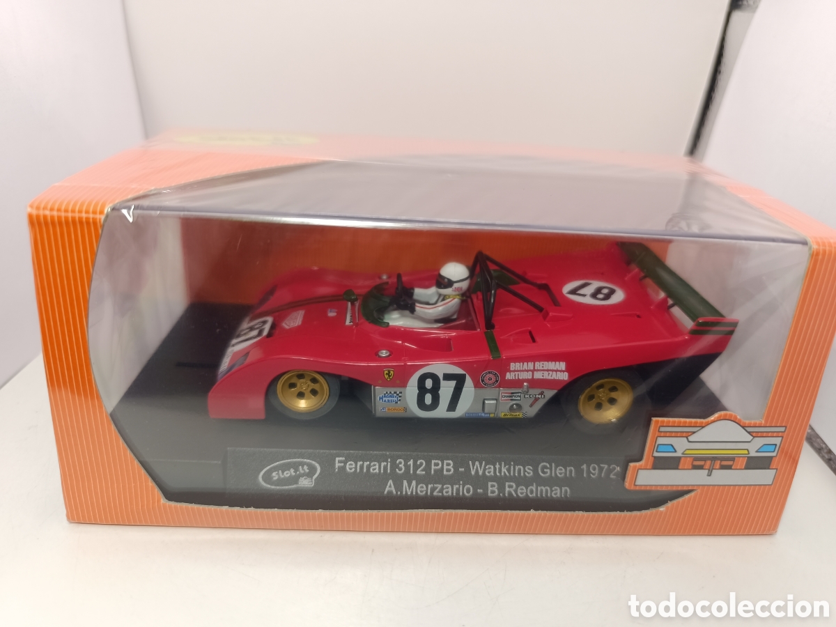 Slot Cars: SLOT.IT FERRARI 312PB WATKINS GLEN 1972 KF01c