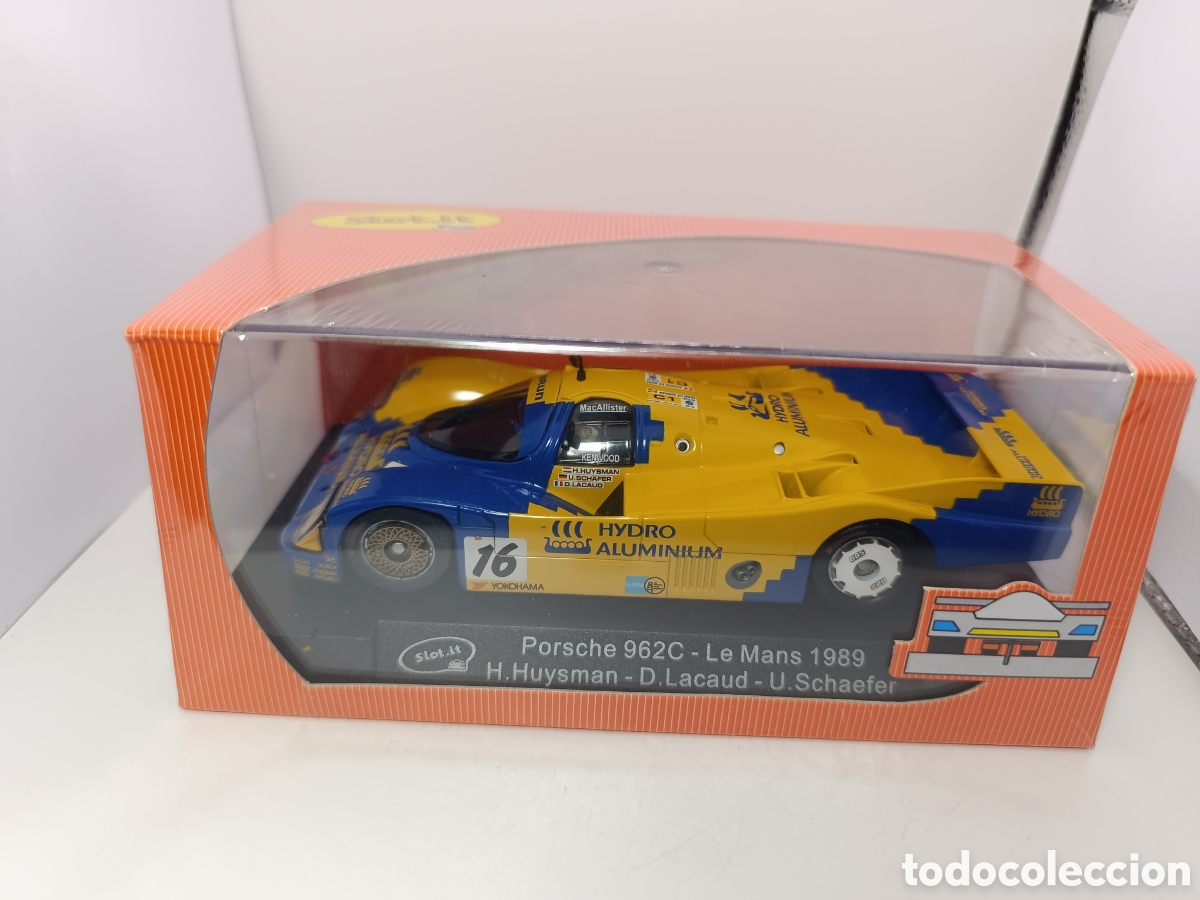 Slot Cars: SLOT.IT PORSCHE 962C LE MANS 1989 SICA03E