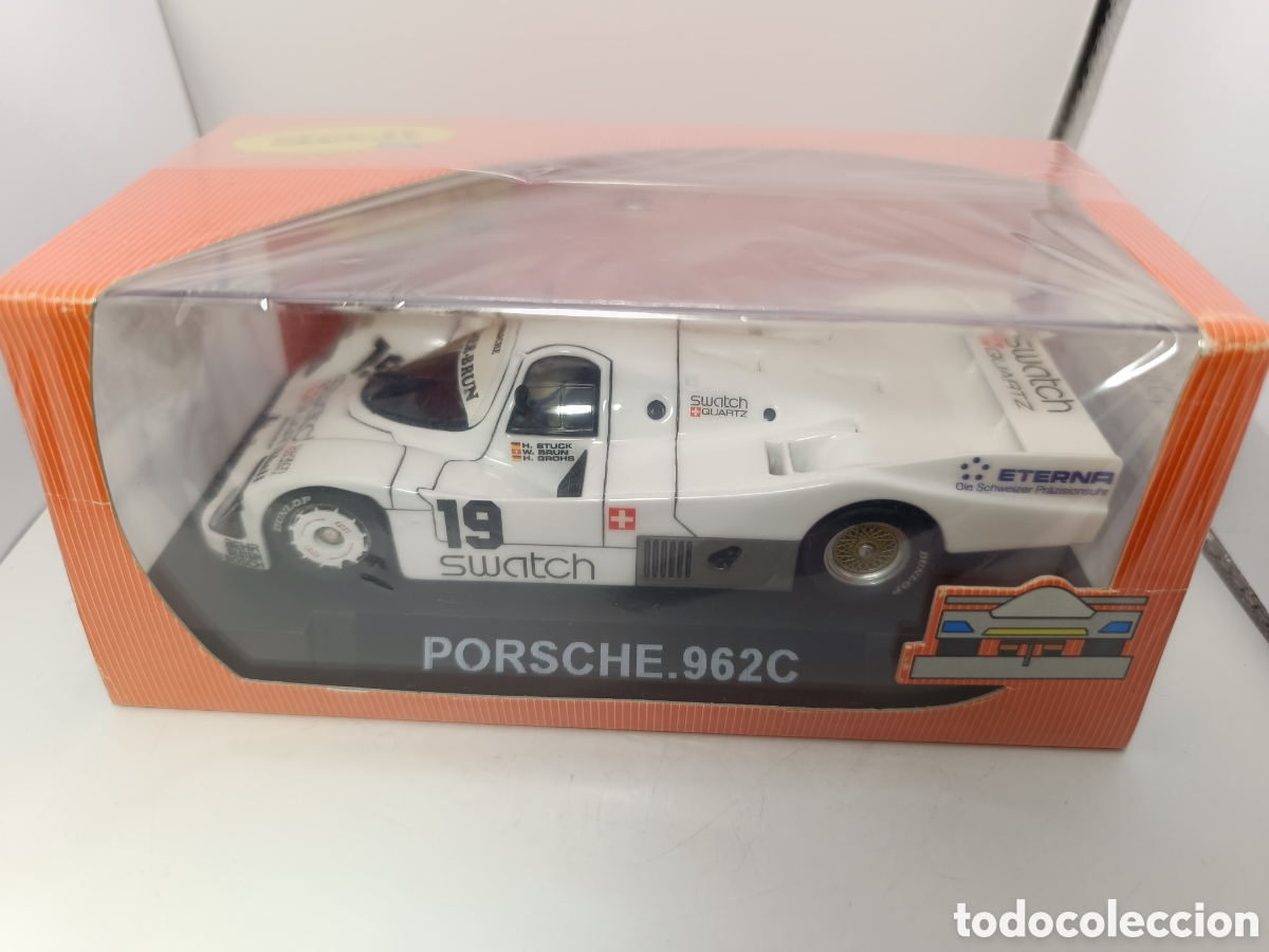 Slot Cars: SLOT.IT PORSCHE 962C REDECORADO SWATCH