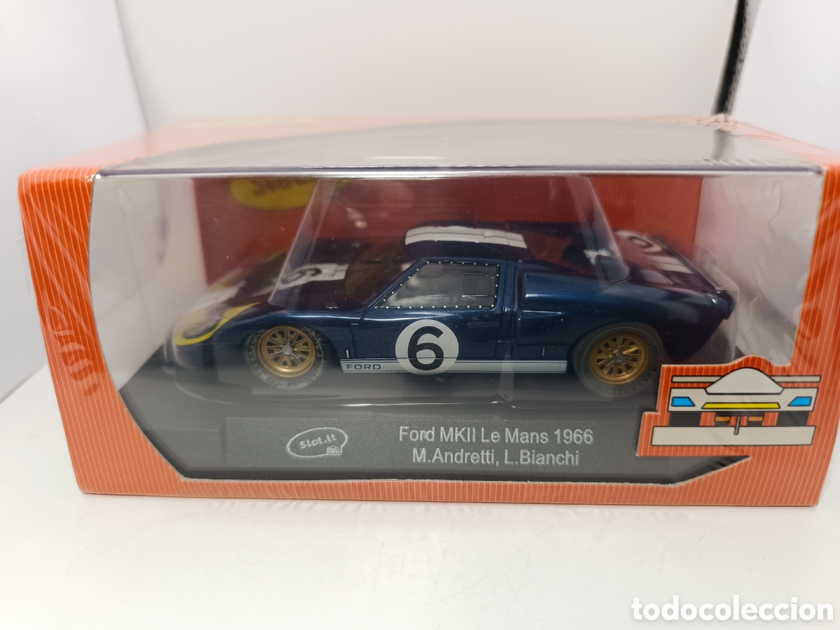 Slot Cars: SLOT.IT FORD GT MKII N.6 LE MANS 1966 CA20A