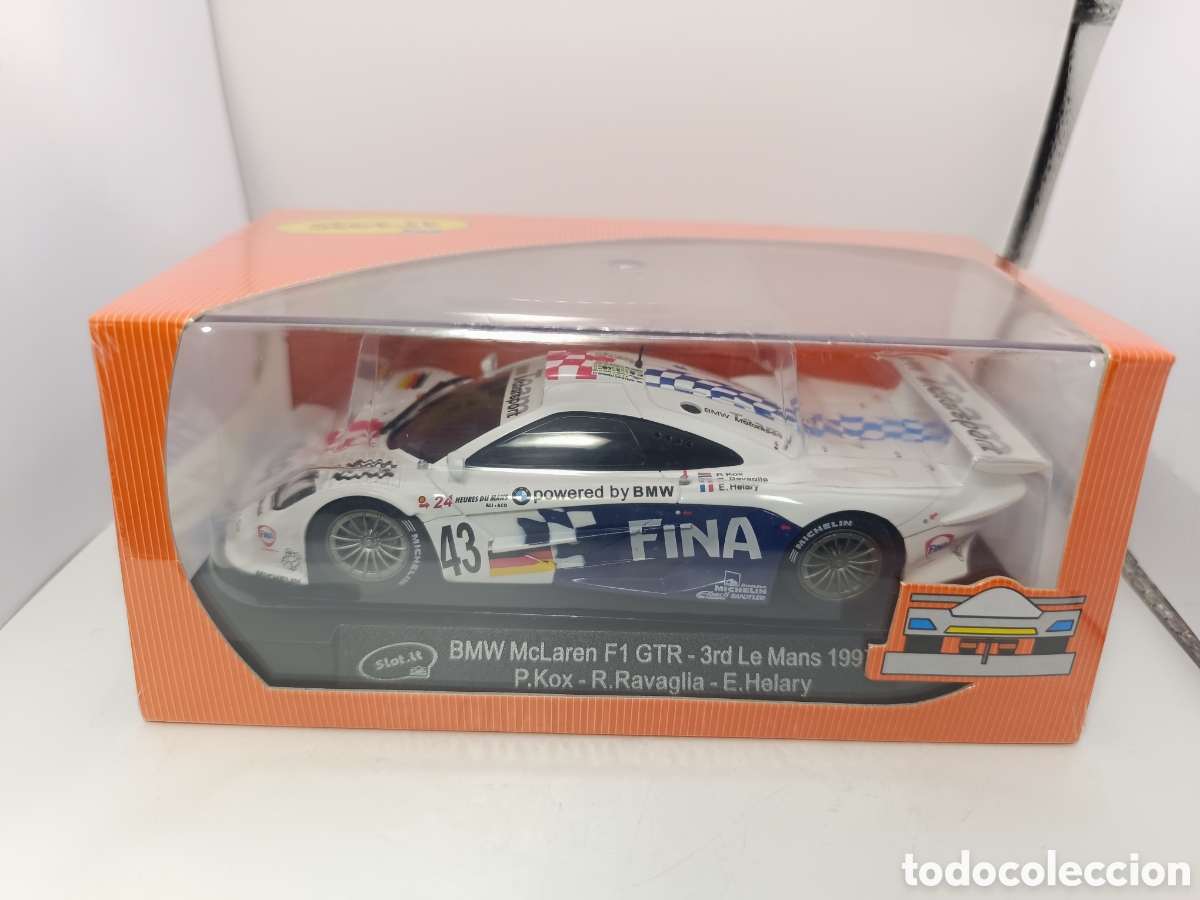 Slot Cars: SLOT.IT BMW MCLAREN F1 GTR 3RD LE MANS 1997 SICA10B