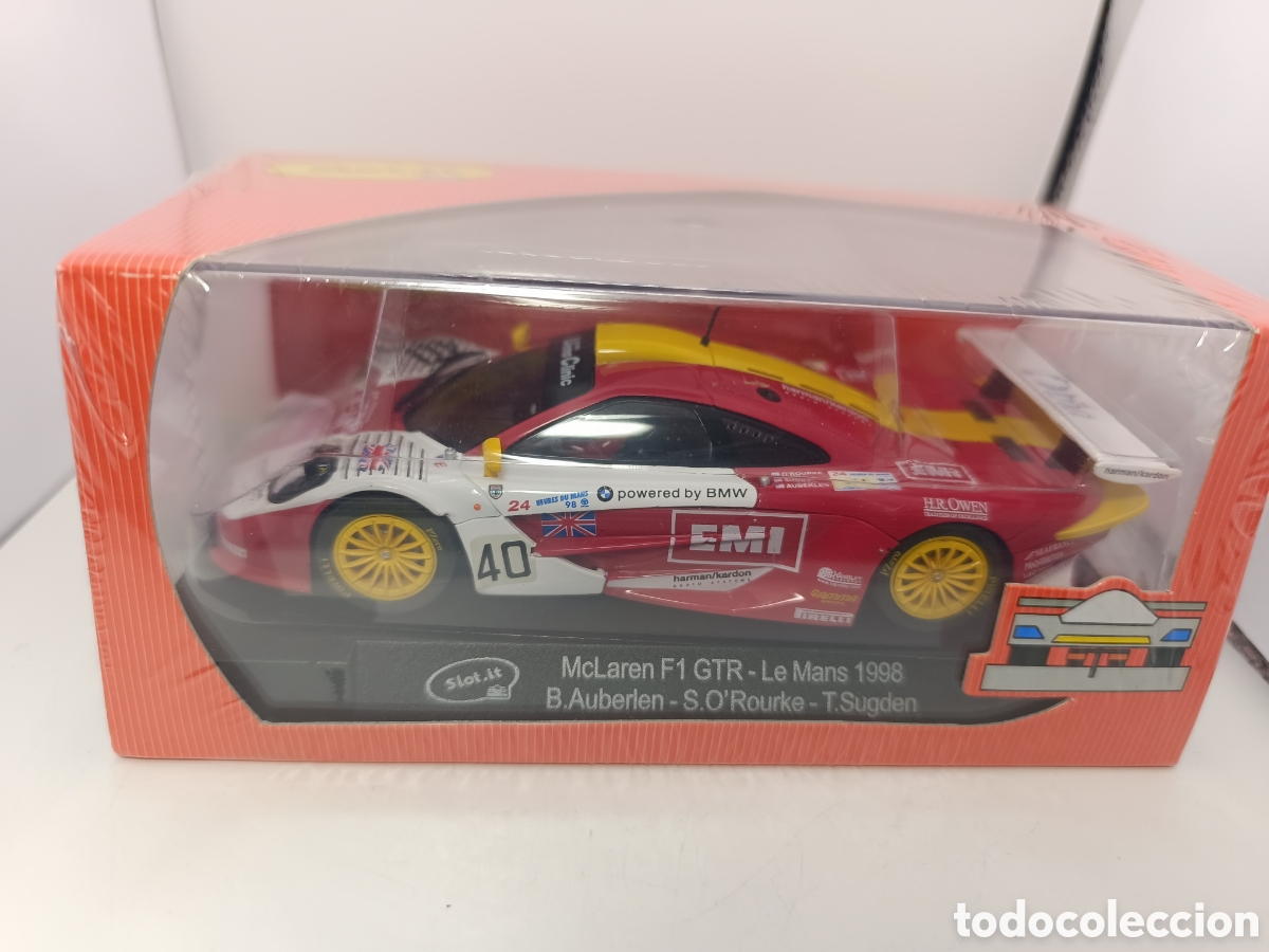 Slot Cars: SLOT.IT MCLAREN F1 GTR N.40 LE MANS 1998 CA10E
