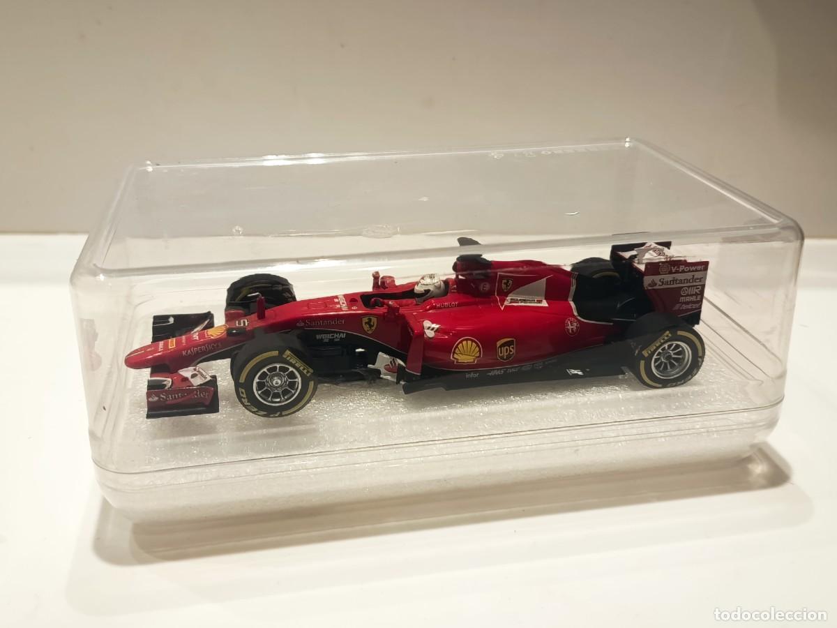 Slot Cars: Carrera evolution Ferrari SF15-T 2015 Vettel CAR 27528 #5