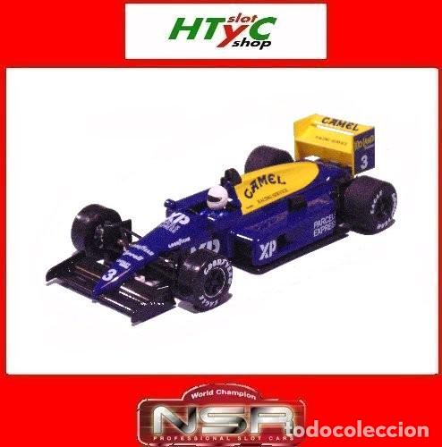 Slot Cars: NSR F&Oacute;RMULA 86/89 TYRRELL 018 #3 1989 JONATHAN PALMER LIVERY NSR0643IL