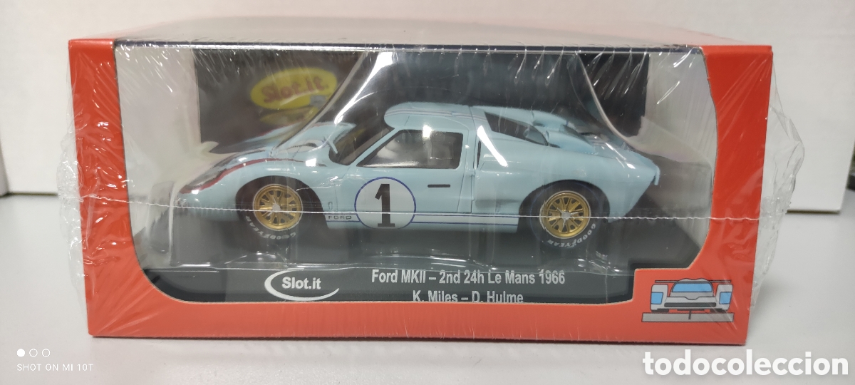 Slot Cars: FORD MK2 LE MANS 1966 SLOT IT SCALEXTRIC PRECINTADO