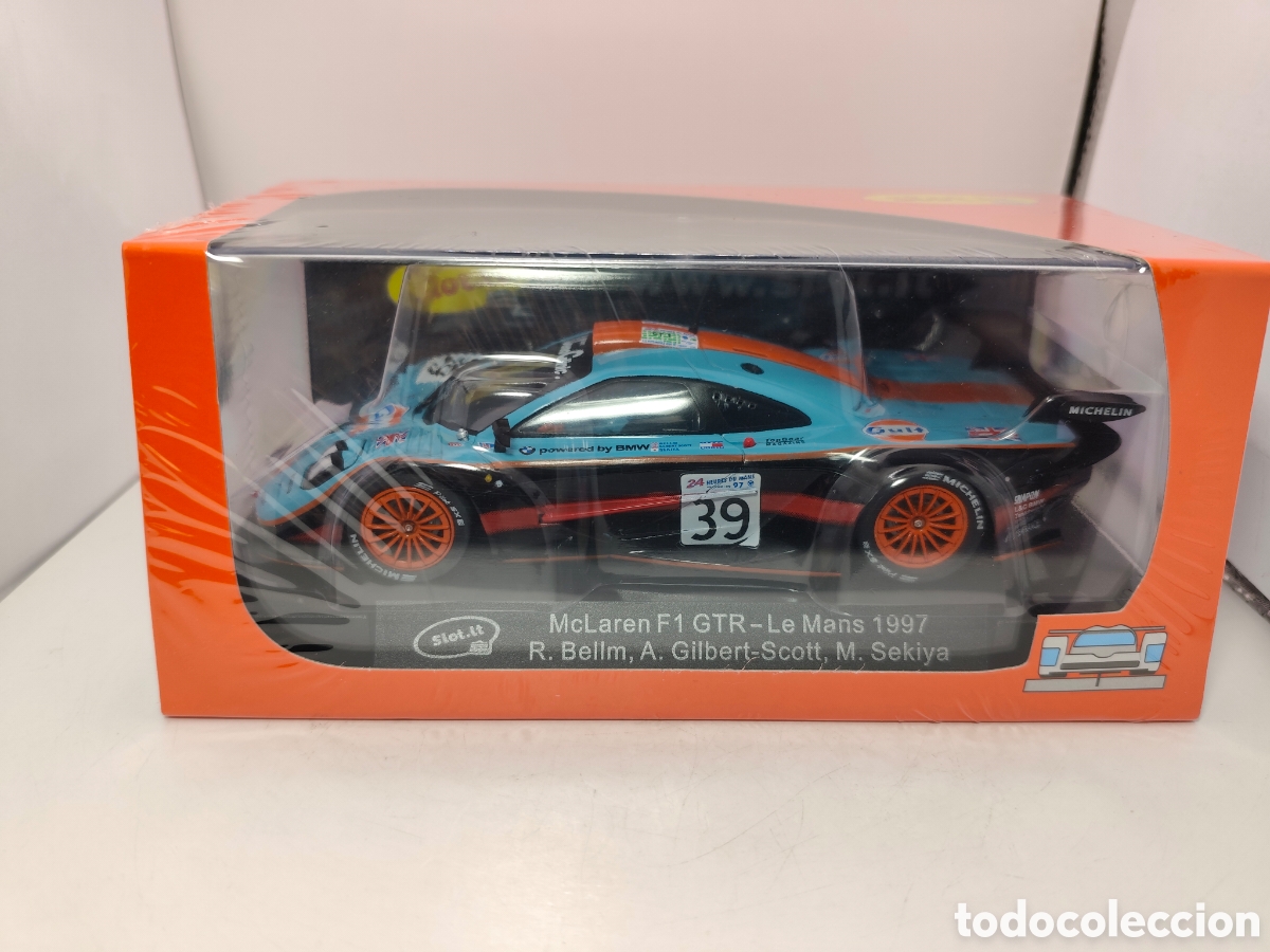 Slot Cars: SLOT.IT MCLAREN F1 GTR n.39 LE MANS 1997 CA10H