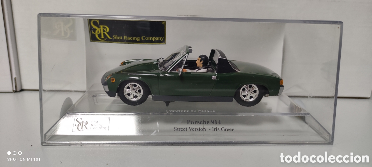 Slot Cars: PORSCHE 914 STREET VERSION IRISH GREEN SRC SCALEXTRIC