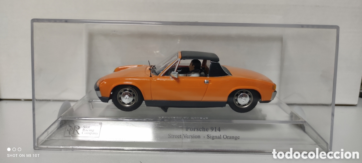 Slot Cars: PORSCHE 914 STREET VERSION SIGNAL ORANGE SRC SCALEXTRIC