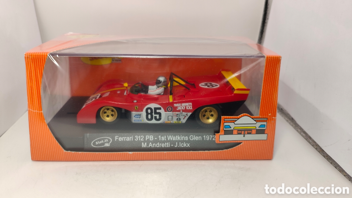 Slot Cars: SLOT.IT FERRARI 312PB 1ST WATKINS GLEN 1972 KF01A