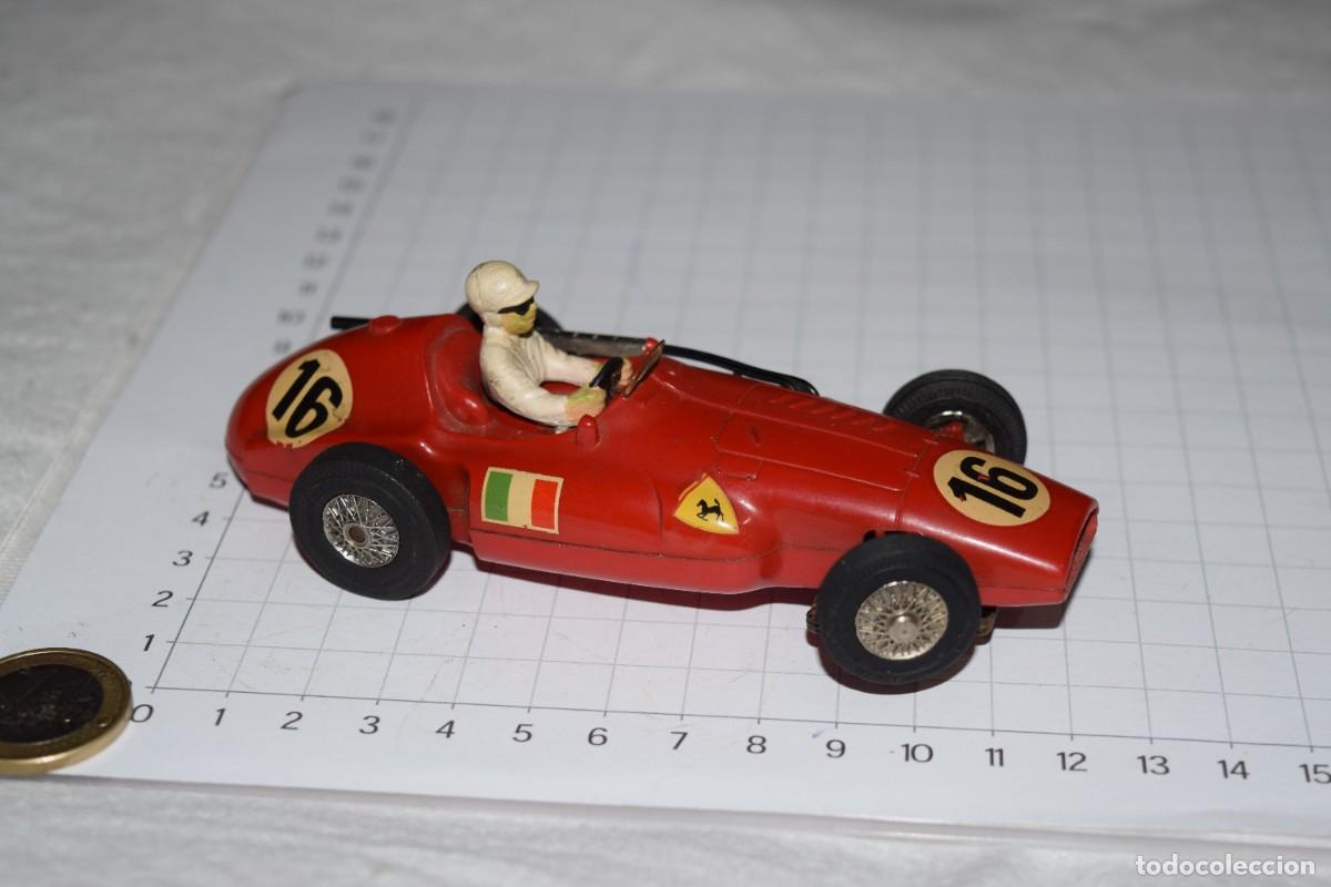 Slot Cars: MARKLIN SPRINT - FERRARI SUPERSQUALO - A&ntilde;os 50/60 - REF. 1301, FUNCIONANDO - &iexcl;Mira - Muy dif&iacute;cil!