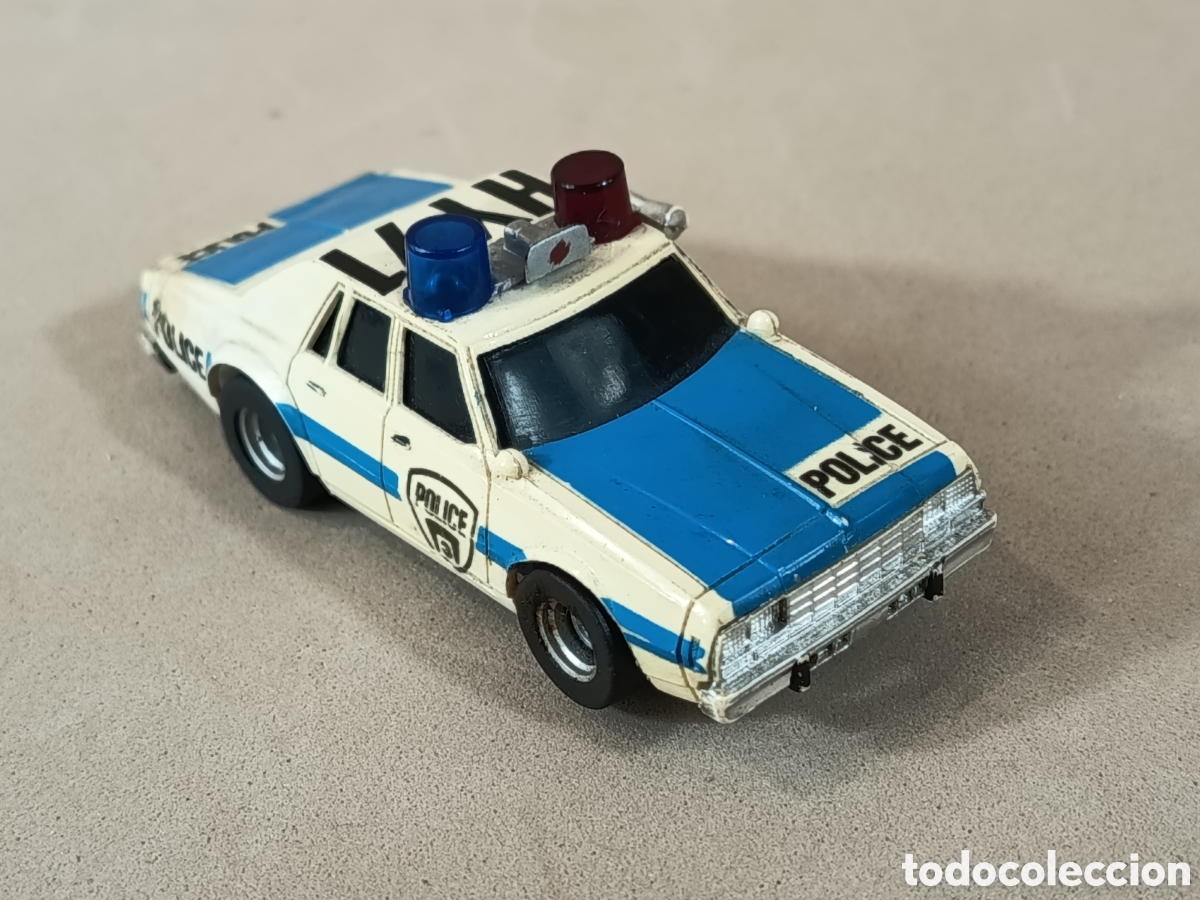 Slot Cars: Afx aurora comansi police chevrolet caprice RARO