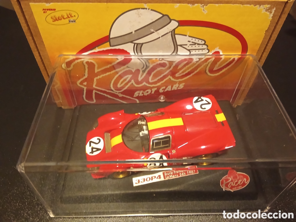 Slot Cars: Slot Racer Ferrari 330P4 Le Mans 24h 1967