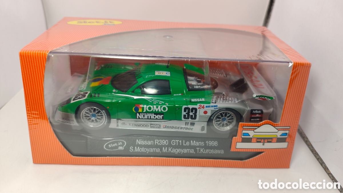 Slot Cars: SLOT.IT NISSAN R390 GT1 N.33 LE MANS 1998 CA14D
