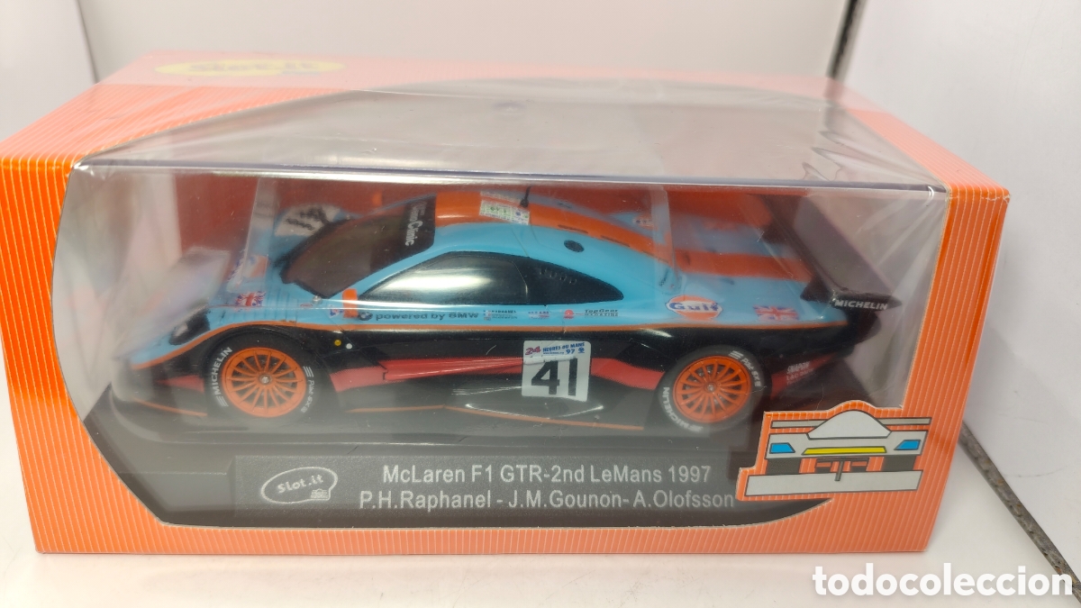 Slot Cars: SLOT.IT MCLAREN F1 GTR LE MANS 1997 CA10D
