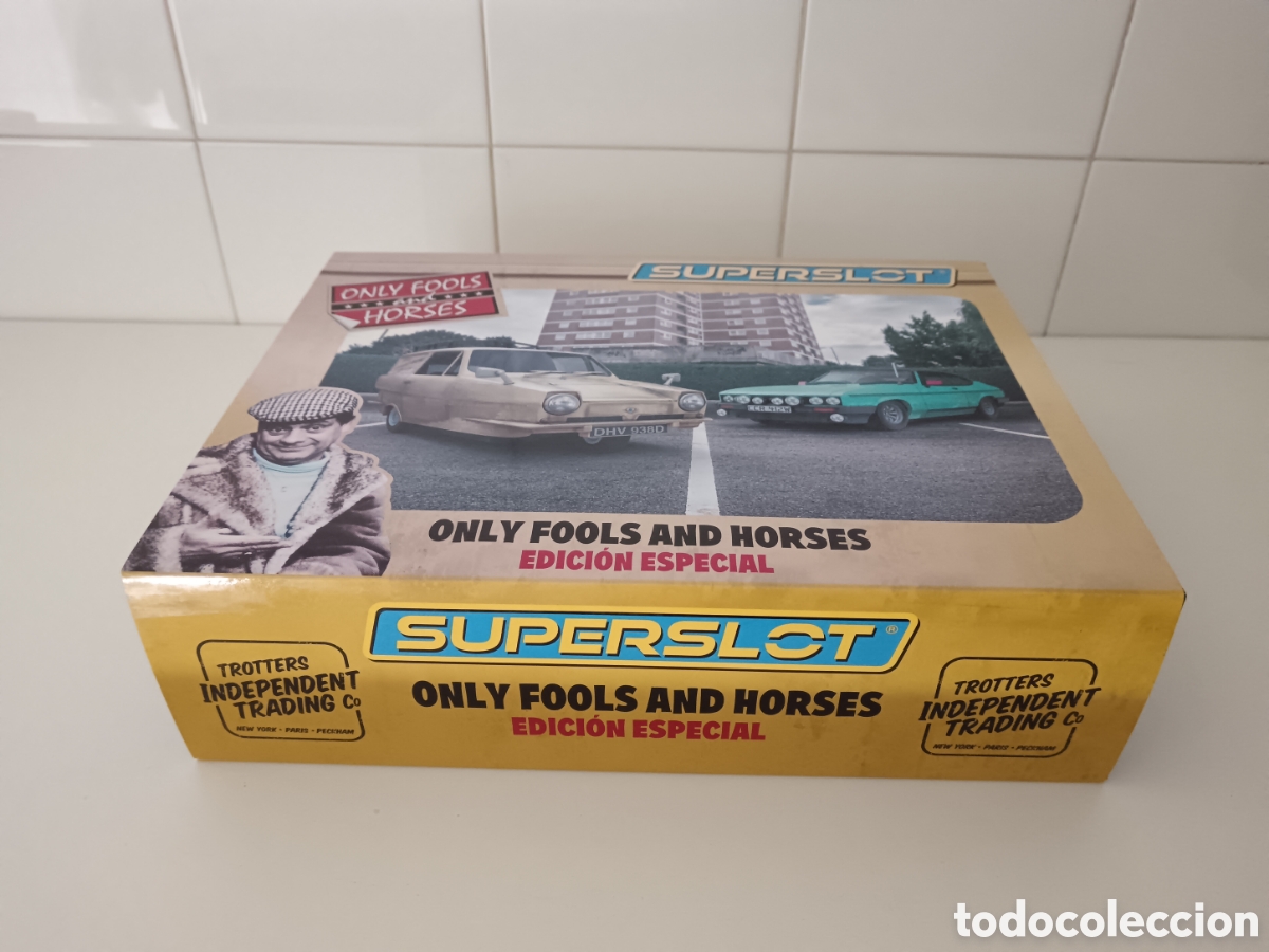 Slot Cars: SUPERSLOT LEYENDAS ONLY FOOLS AND HORSES, EDICI&Oacute;N ESPECIAL,NUMERADA.