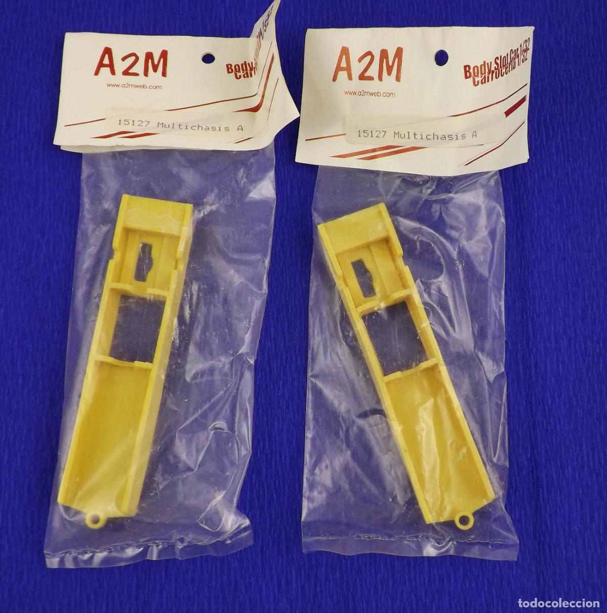 Slot Cars: Resinas Slot Multich&aacute;sis A2M 1:32 A 12cms