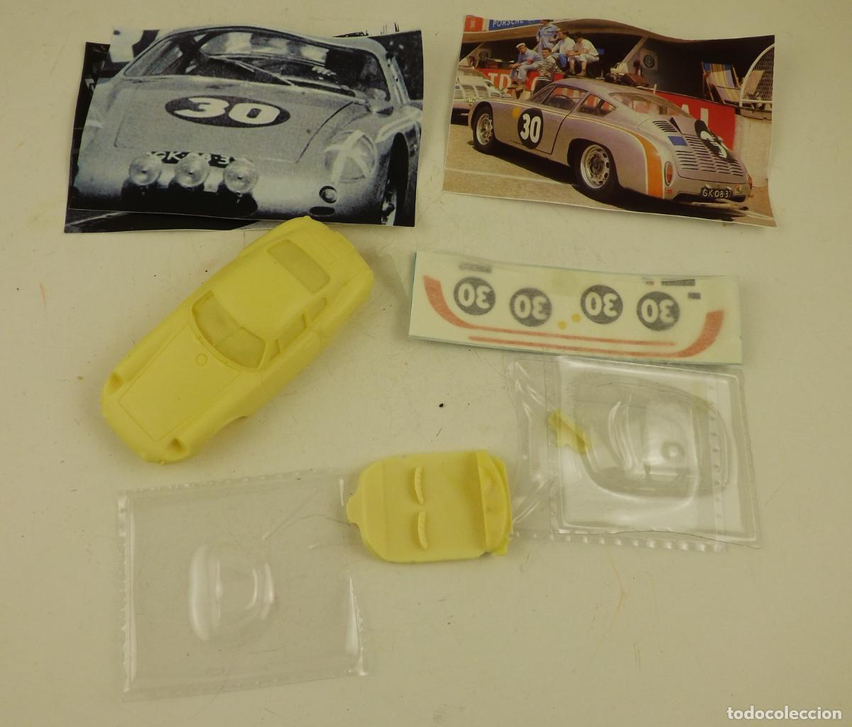 Slot Cars: Porsche 356 B Carrera Abarth GTL Slot car Resina escala 1:32