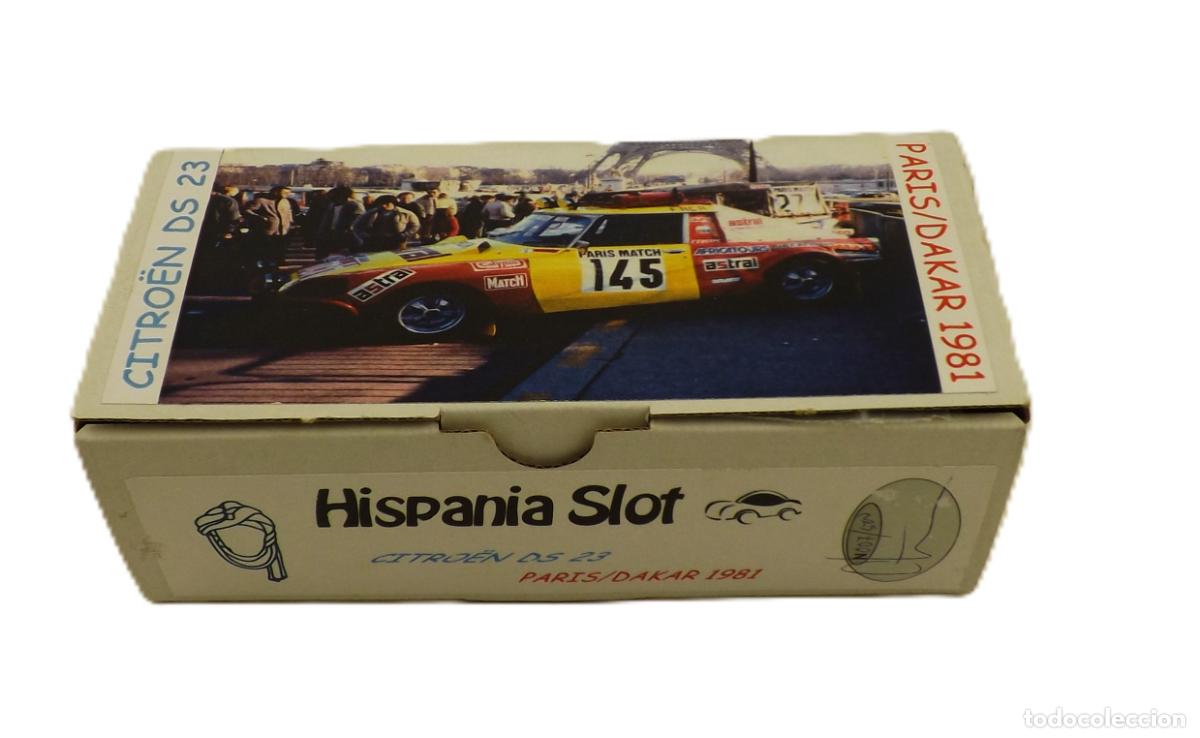 Slot Cars: Citro&euml;n DS 23 Paris Dakar 81 Slot car Resina escala 1:32 n&ordm;7 de 500 Uds.