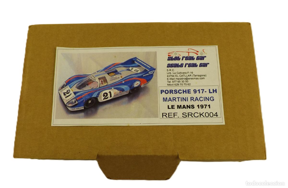 Slot Cars: Porsche 917LH Martini Racing Slot car Resina escala 1:32