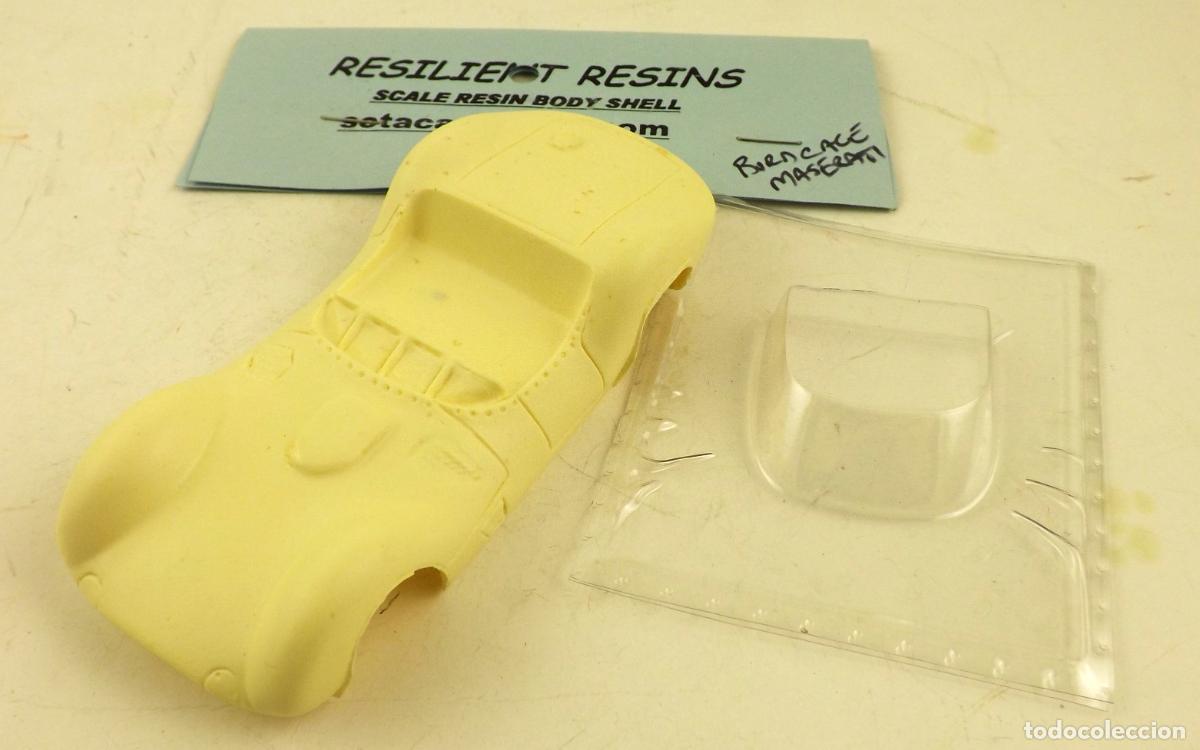 Slot Cars: Maserati Birdcage Slot car Resina escala 1:32