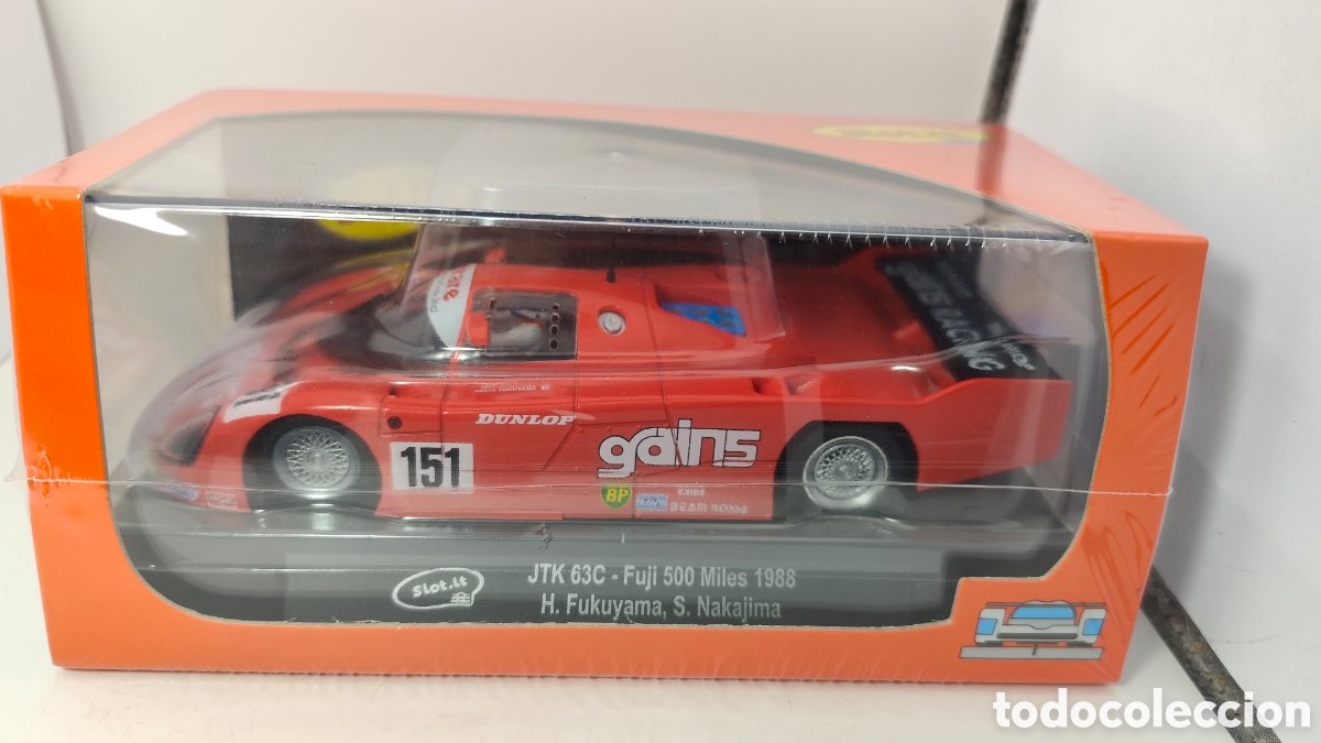 Slot Cars: SLOT.IT JTK 63C N.151 FUJI 500 MILES 1988 CA41B