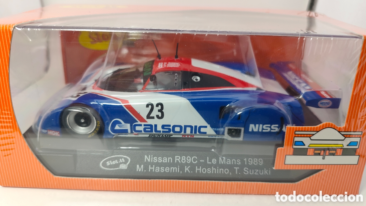 Slot Cars: SLOT.IT SAUBER MERCEDES C9 N.23 LE MANS 1989 CA28A
