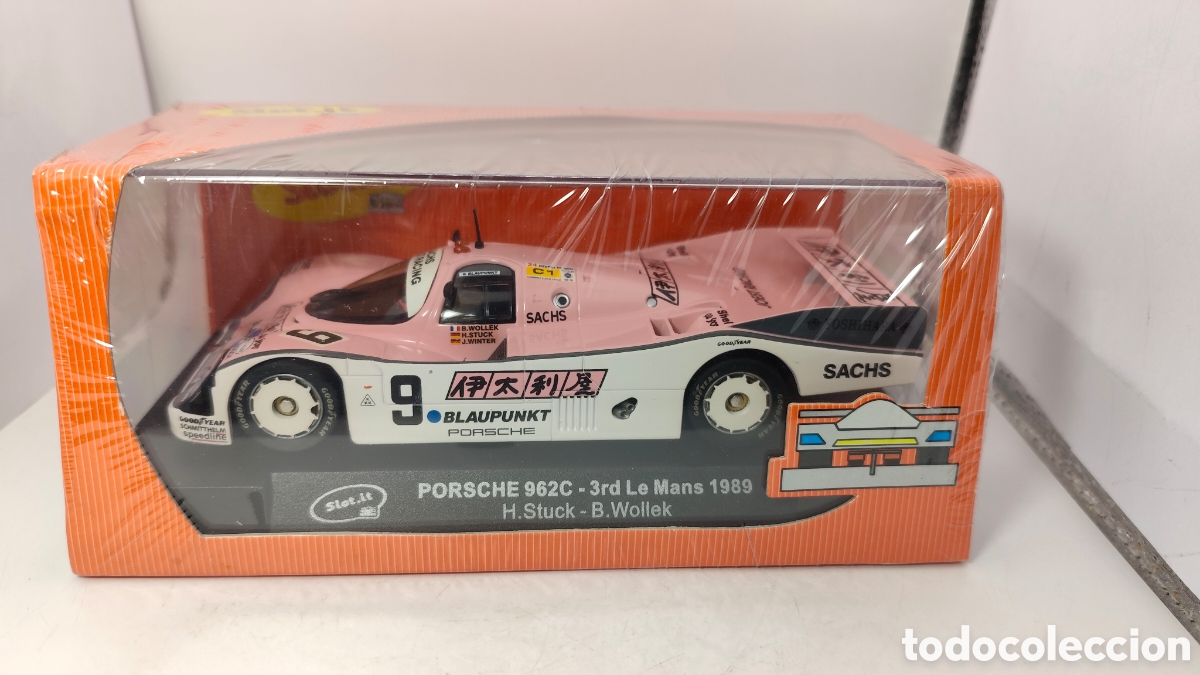Slot Cars: SLOT.IT PORSCHE 962C N.9 LE MANS 1989 SICA03C