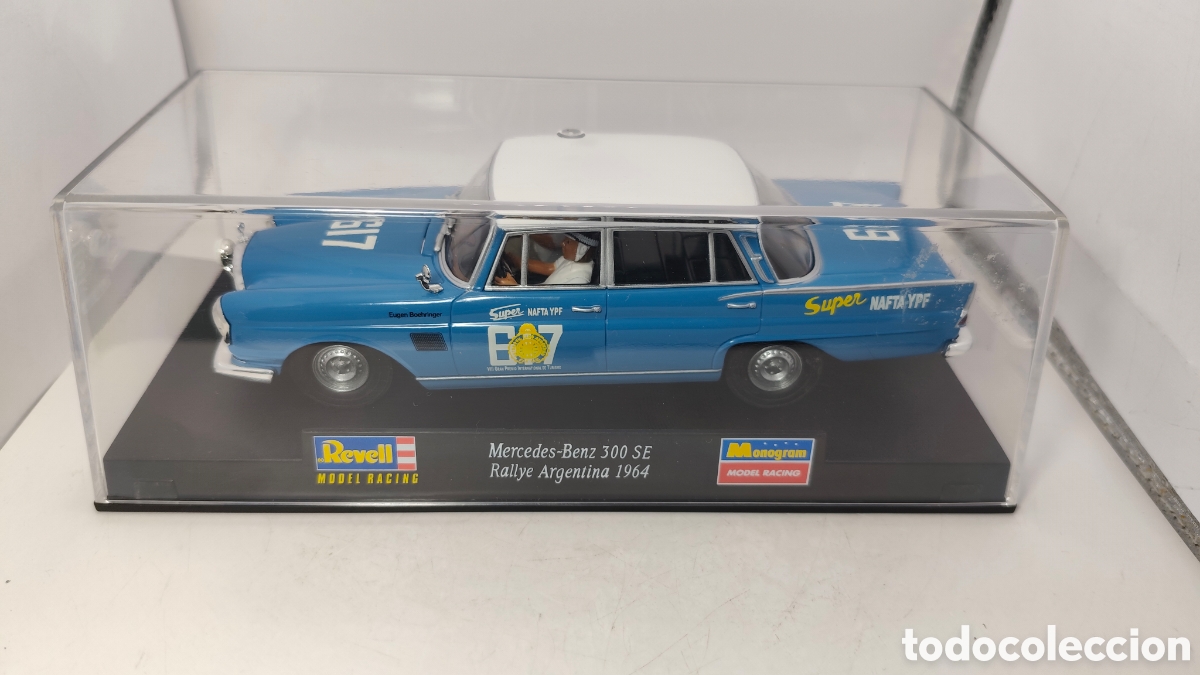 Slot Cars: REVELL MERCEDES BENZ 300 SE RALLY ARGENTINA 1964