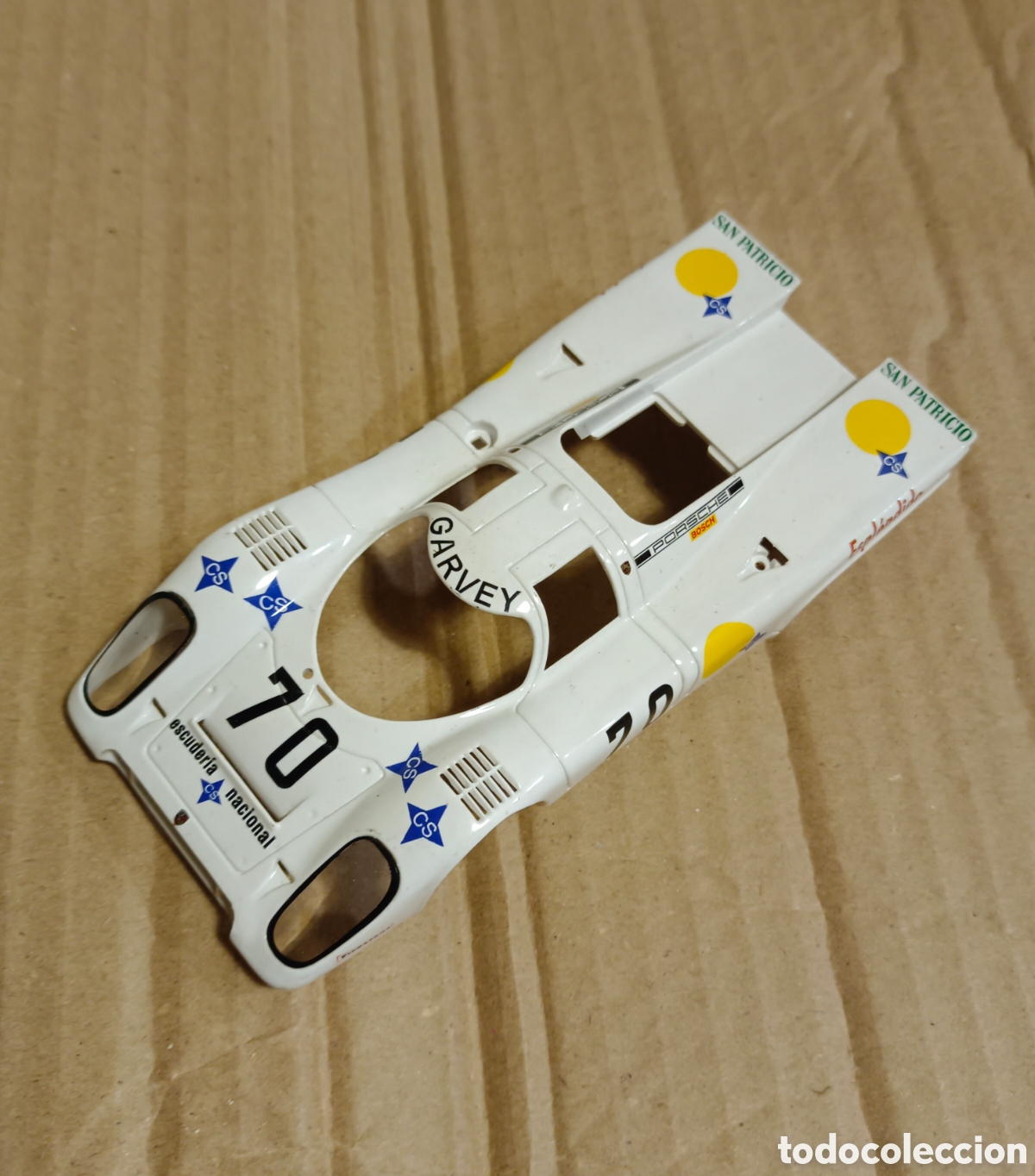 Slot Cars: Carroceria FLY PORSCHE 917 K &rdquo; ALEX SOLER &rdquo; CAMPEONES &rdquo; SCALEXTRIC FLY