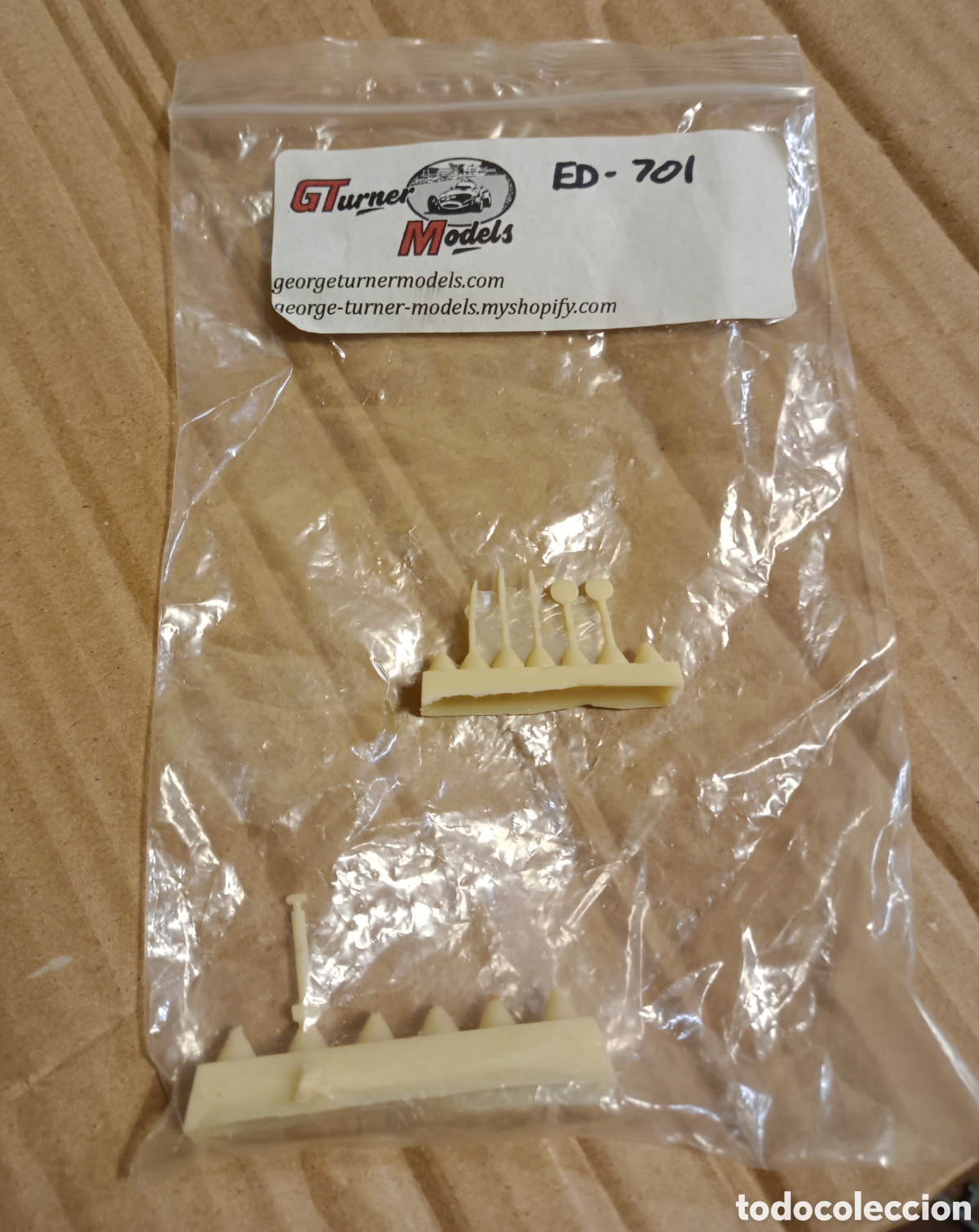 Slot Cars: kit de resina Edwardian GP Cadillac Special (ED-701) George Turner models 1/32