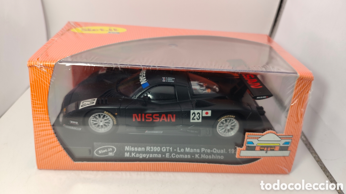 Slot Cars: SLOT.IT NISSAN R390 GT1 LE MANS PRE-QUAL. 1997 SICA05A