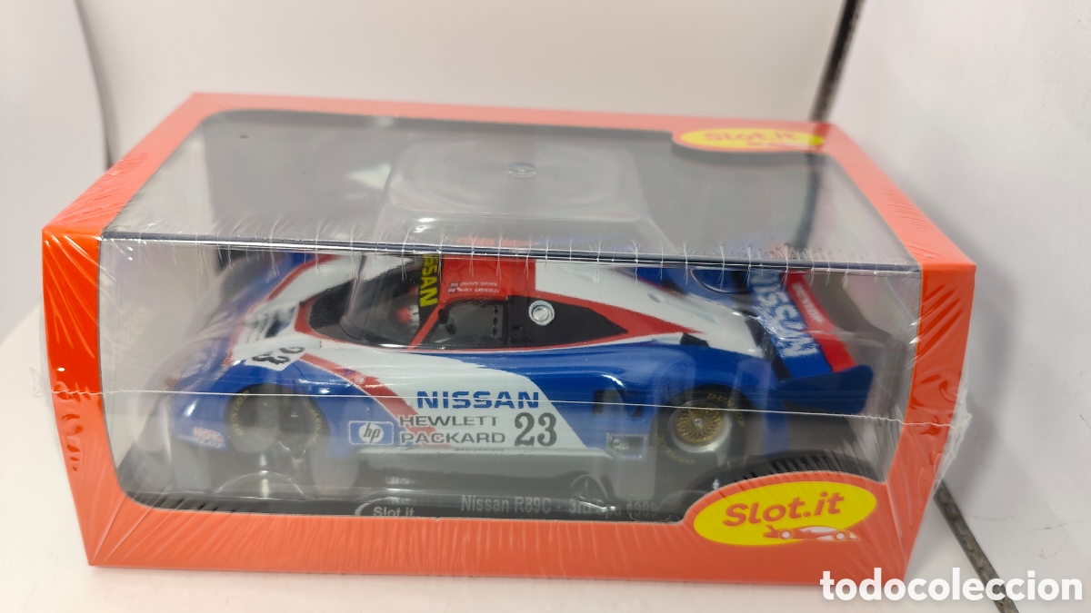 Slot Cars: SLOT.IT NISSAN R89C N.23 3RD SPA 1989 CA28I