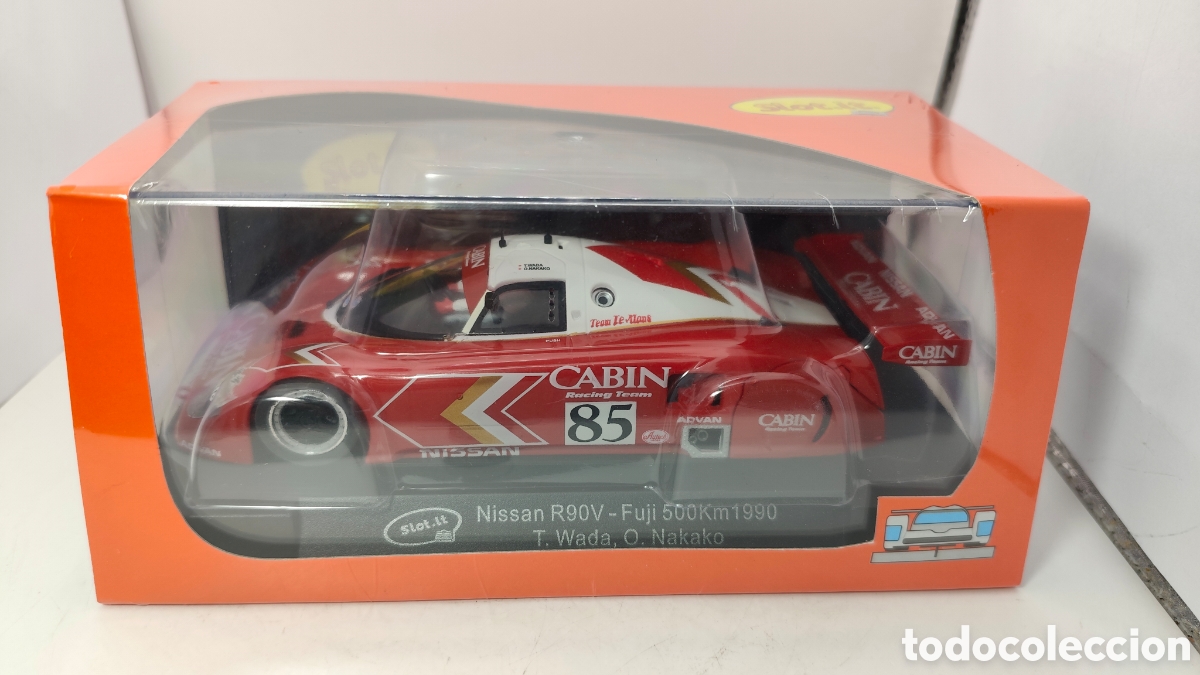 Slot Cars: SLOT.IT NISSAN R90C N.85 AJSPC SUZUKA 500 KM 1990 CA28C