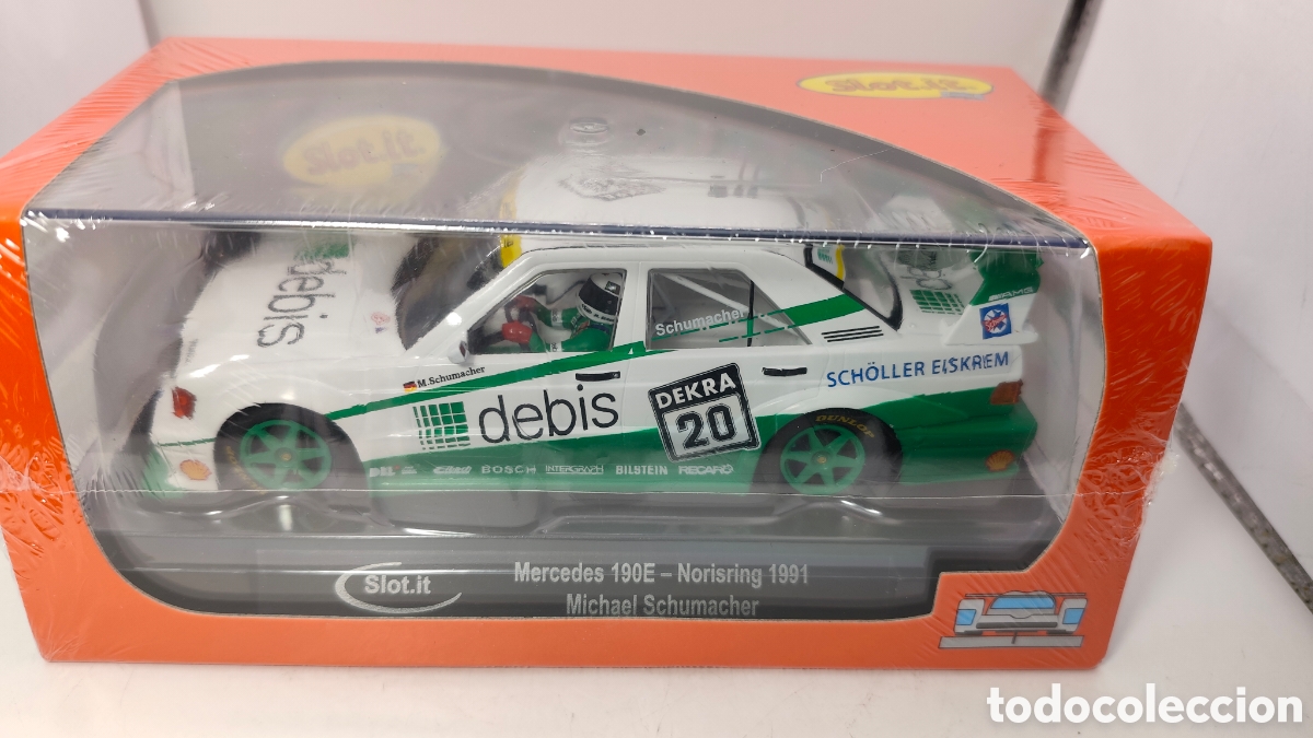 Slot Cars: SLOT.IT MERCEDES 190E N.20 NORISRING 1991 CA44E