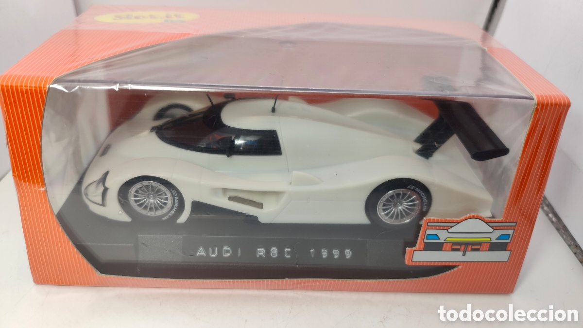 Slot Cars: SLOT.IT AUDI R8C 1999 WHITE KIT CA12Z