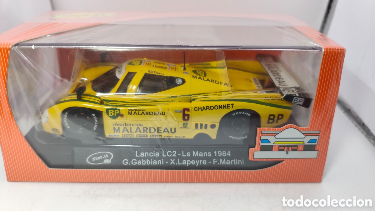 Slot Cars: SLOT.IT LANCIA LC2 LE MANS 1984 CA08A