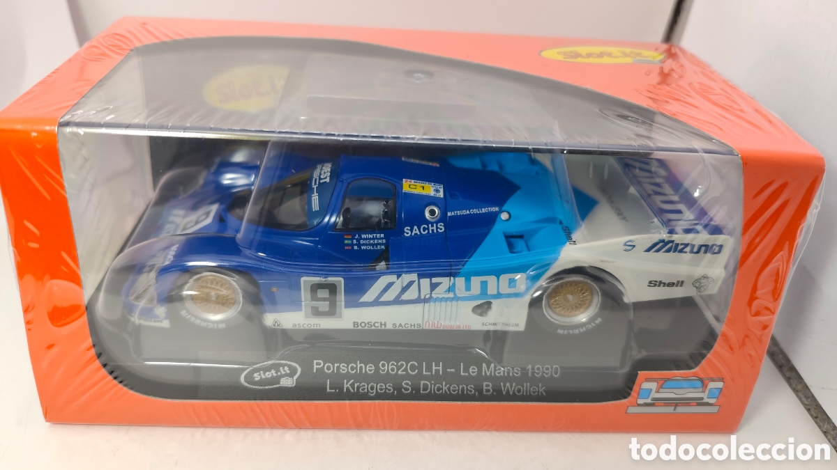 Slot Cars: SLOT.IT PORSCHE 962C LH N.9 LE MANS 1990 CA03I