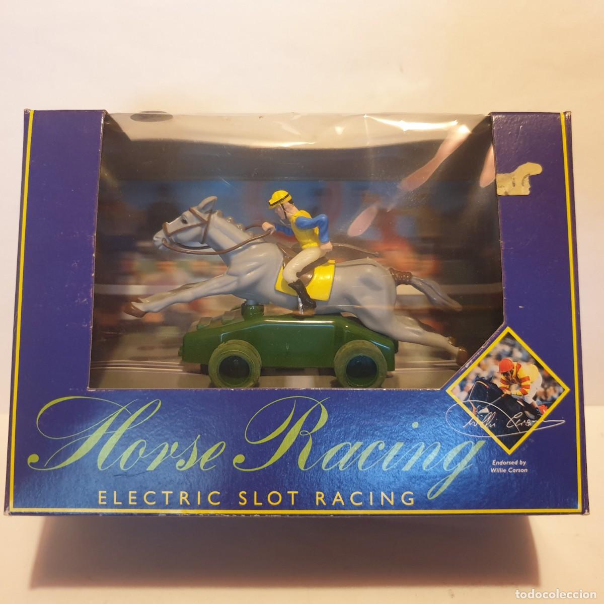 Slot Cars: SCALEXTRIC HORSE RACING CABALLO REF.-C.128